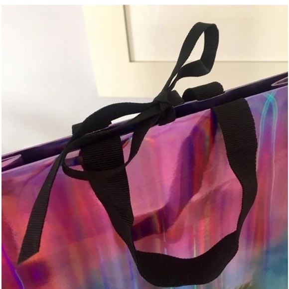 ⚜️GUCCI Holiday 2019 Limited Edition Collectors Palm Tree Hologram Shoppin… - Picture 5 of 9